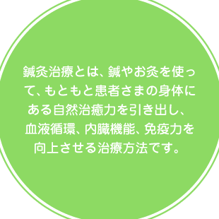 鍼灸治療